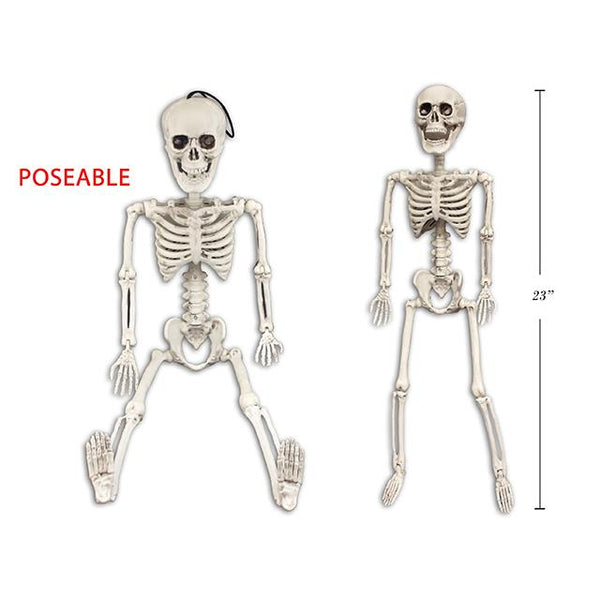 Selectum Halloween Decor - Poseable Skeleton Decor