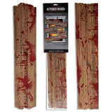 Selectum Halloween Decor - Corrugated Plastic Bloody Battered Boards