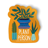Badgebomb Big Sticker -- Plant Person
