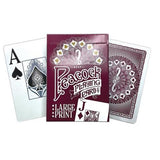 Outset Media Peacock Large Print Playing Cards