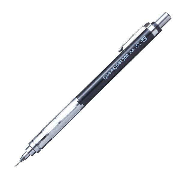 Pentel GraphGear 300 Mechancial Drafting Pencil, 0.5mm Black
