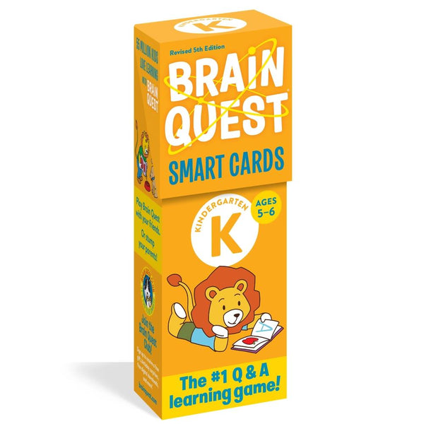 Brain Quest Smart Cards For Kindergarten