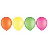 Amscan Balloons 15pk Neon Colours