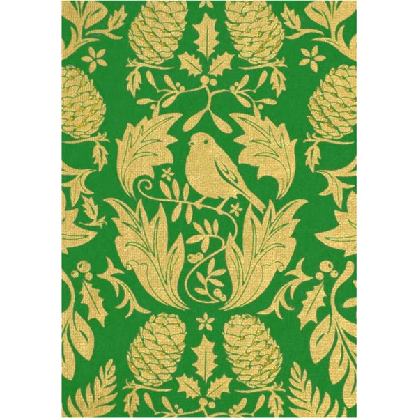 Pictura Gift Wrap Roll XL - Birds & Pinecones