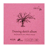SM-LT Art Authentic Drawing Sketch Album, Layflat 5.5" x 5.5"