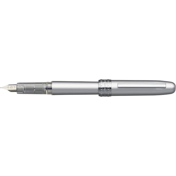 Platinum Plaisir Fountain Pen, Ice White, Medium Nib