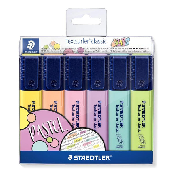 Staedtler Textsurfer Classic 6pk - Pastel