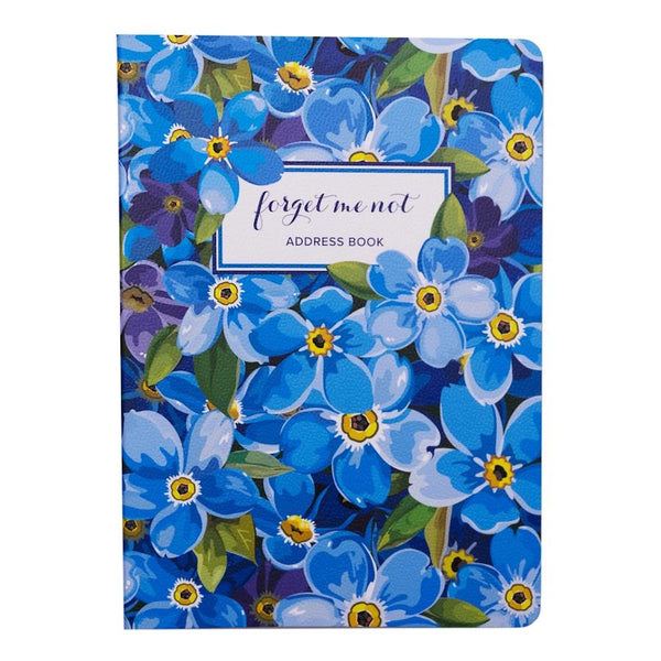 Steel Mill & Co. Address Book - Forget Me Not