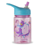 EcoVessel Splash 12oz Tritan Kids Water Bottle - Unicorn