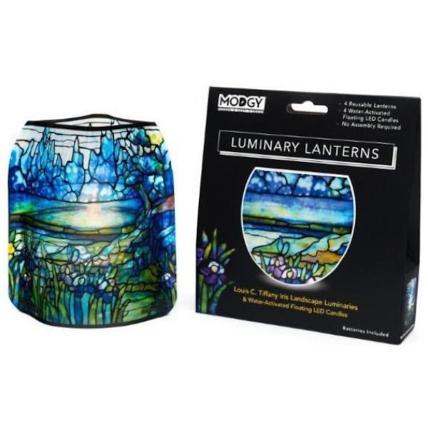 Modgy Luminary Lantern - Louis C. Tiffany: Iris Landscapes