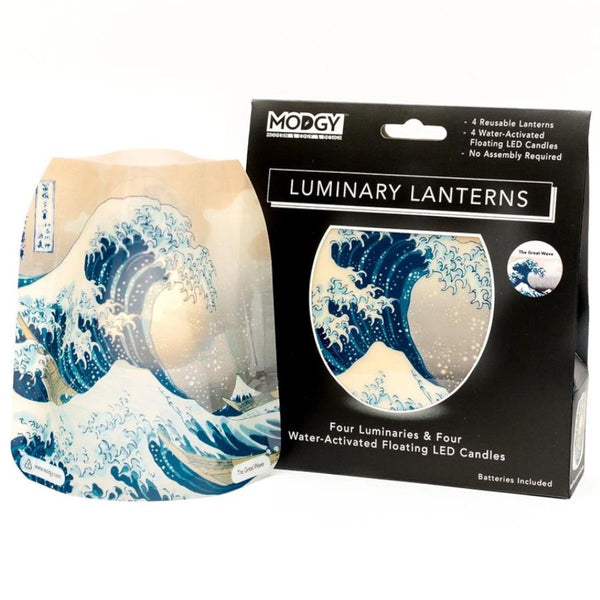 Modgy Luminary Lantern - Hokusai: The Great Wave
