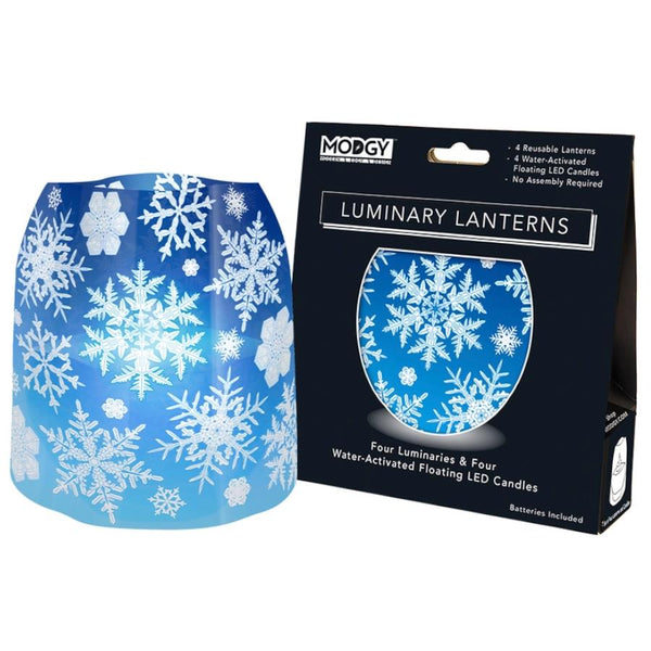 Modgy Luminary Lantern - Let It Snow