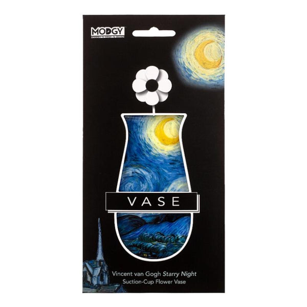 Modgy Suction Cup Vase - Van Gogh: Starry Night