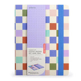 Kikkerland Notebook & Sticky Note Set