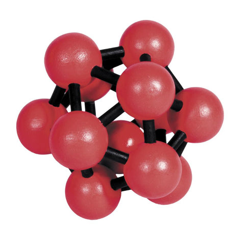 Fridolin IQ Test 3D Puzzle - Red/Black Atom