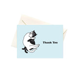 Seltzer Goods Boxed Thank You Cards 10pk - Snuggle Cats