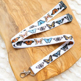 Elyse Breanne Design Breakaway Lanyard - Butterflies