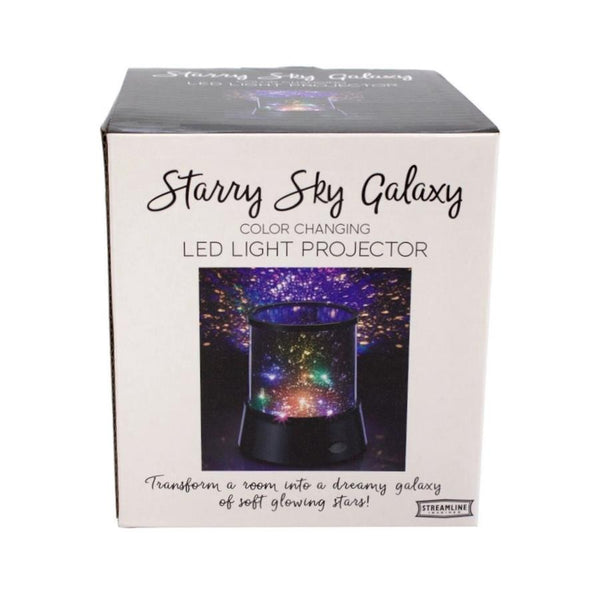 Streamline Starry Sky Galaxy Projector Lamp