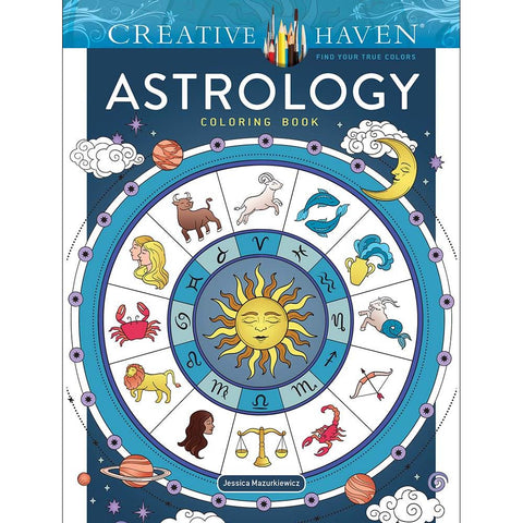 Creative Haven Colouring Book - Astrology