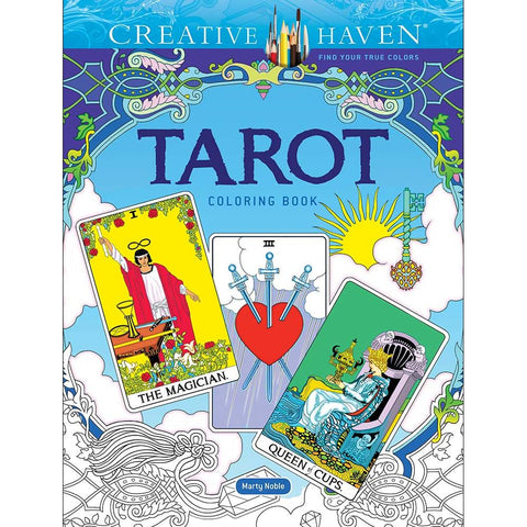 Creative Haven Colouring Book - Tarot