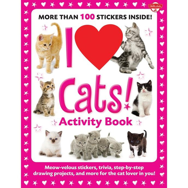 Walter Foster I Love Cats! Activity Book