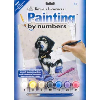 Royal & Langnickel Paint by Numbers - Bad Puppy