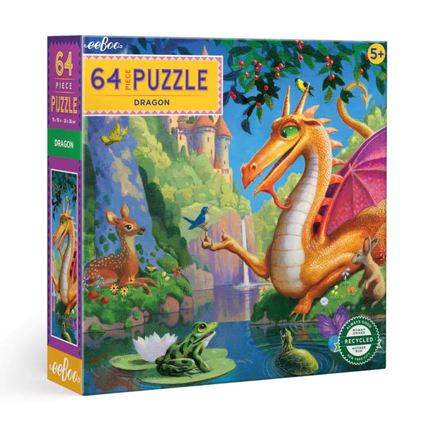 eeBoo 64pc Puzzle - Dragon