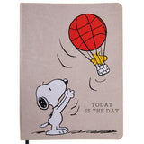 Graphique de France Vegan Leather Journal - Peanuts Today Is The Day
