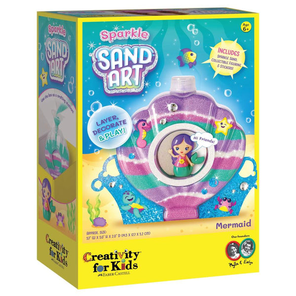 Creativity for Kids Sparkle Sand Art Mermaid
