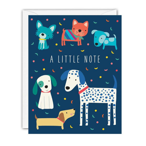 James Ellis Notecard Mini Pack 5pk - Dogs