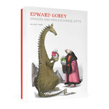 Pomegranate Holiday Cards 12pk Edward Gorey: Dragon and Man Exchange Gifts