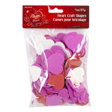 CTG From The Heart Craft Foam Heart Shapes 27g, Assorted Sizes & Colours
