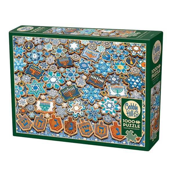 Cobble Hill Puzzle 1000pc - Hanukkah Cookies