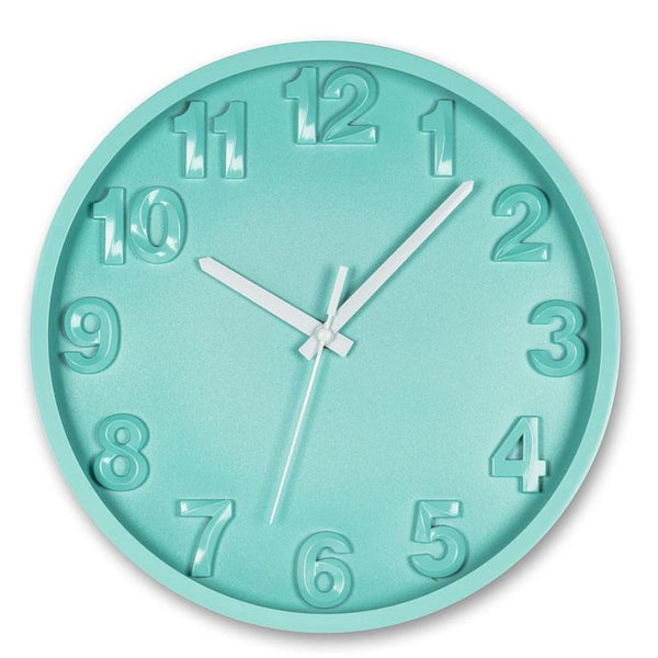 Abbott 12" Wall Clock - Turquoise