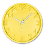 Abbott 12" Wall Clock - Yellow