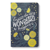 Compendium Write Now Journal - Expect The Most Wonderful Things To Happen