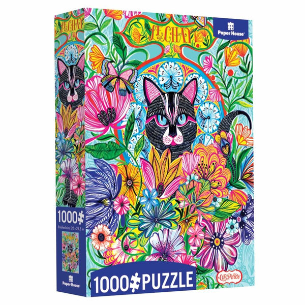 Paper House 1000pc Puzzle - Le Chat