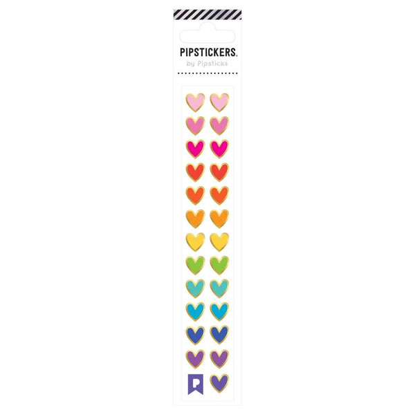 Pipsticks Mini PipStickers Set - Rainbow Hearts – Midoco Art & Office ...