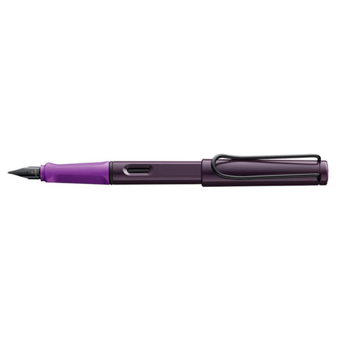Lamy Safari Fountain Pen, Medium Nib - Special Edition Violet Blackberry