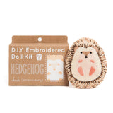 Kiriki Press DIY Embroidered Doll Kit - Hedgehog, Level 3
