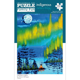 Indigenous Collection 500pc Family Puzzle - William Monague: Northern Lights