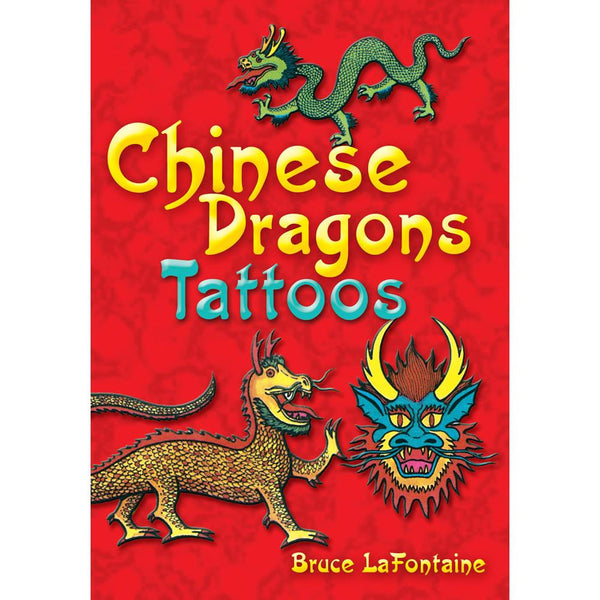 Dover Temporary Tattoos - Chinese Dragons