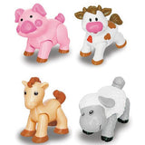 Playwell Posable Toy - Farm Animal Friends, Assorted