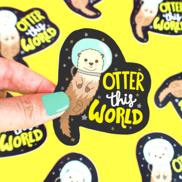 Turtle's Soup Vinyl Sticker - Otter This World
