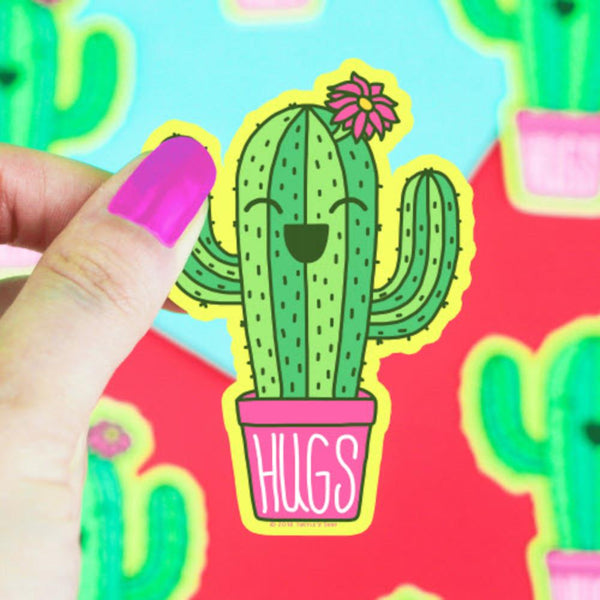 Turtle's Soup Vinyl Sticker - Cactus Hugs