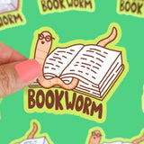 Turtle's Soup Vinyl Sticker - Bookworm