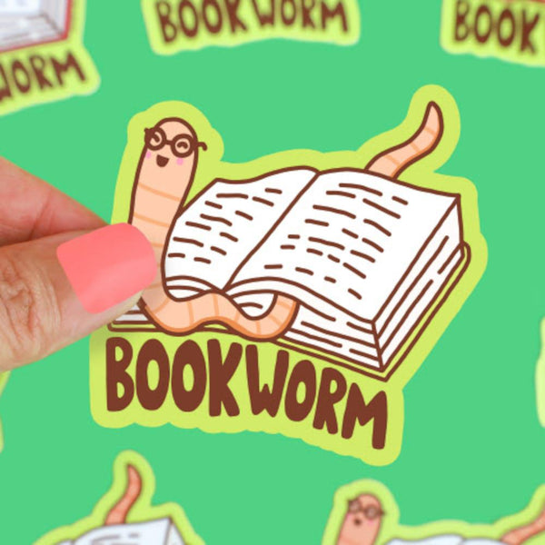 Turtle's Soup Vinyl Sticker - Bookworm