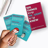 Gift Republic Trivia Game - 100 Things You Thought You Knew