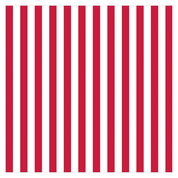 Amscan Jumbo Gift Wrapping Paper Roll - Red & White Stripe