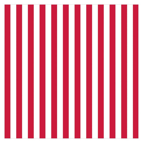 Amscan Jumbo Gift Wrapping Paper Roll - Red & White Stripe